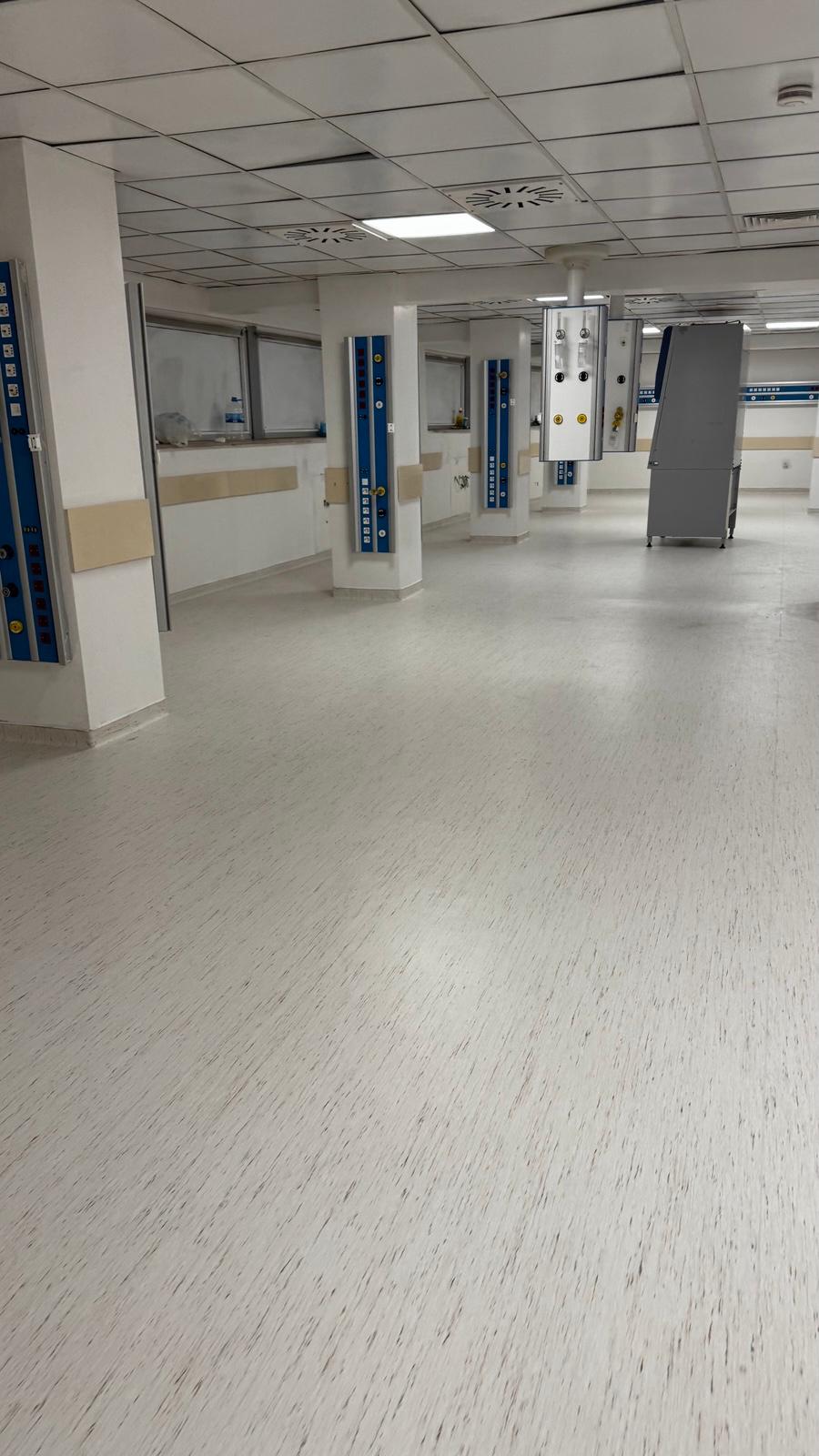 Hastane Zemin Kaplama Pvc Zemin Kaplama